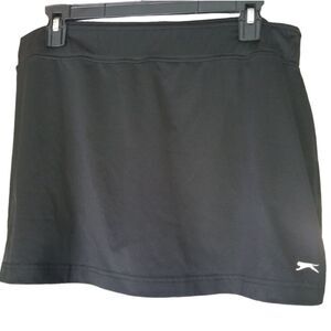 Slazenger Tennis Skort Black Size XL